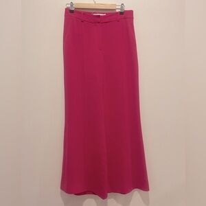 Jonathan Simkhai Pink wide leg pants trouser size 6
